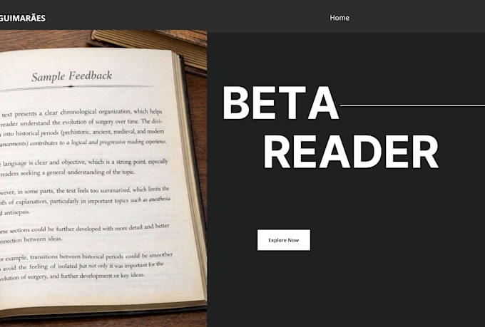 beta read your novel with critique and feedback